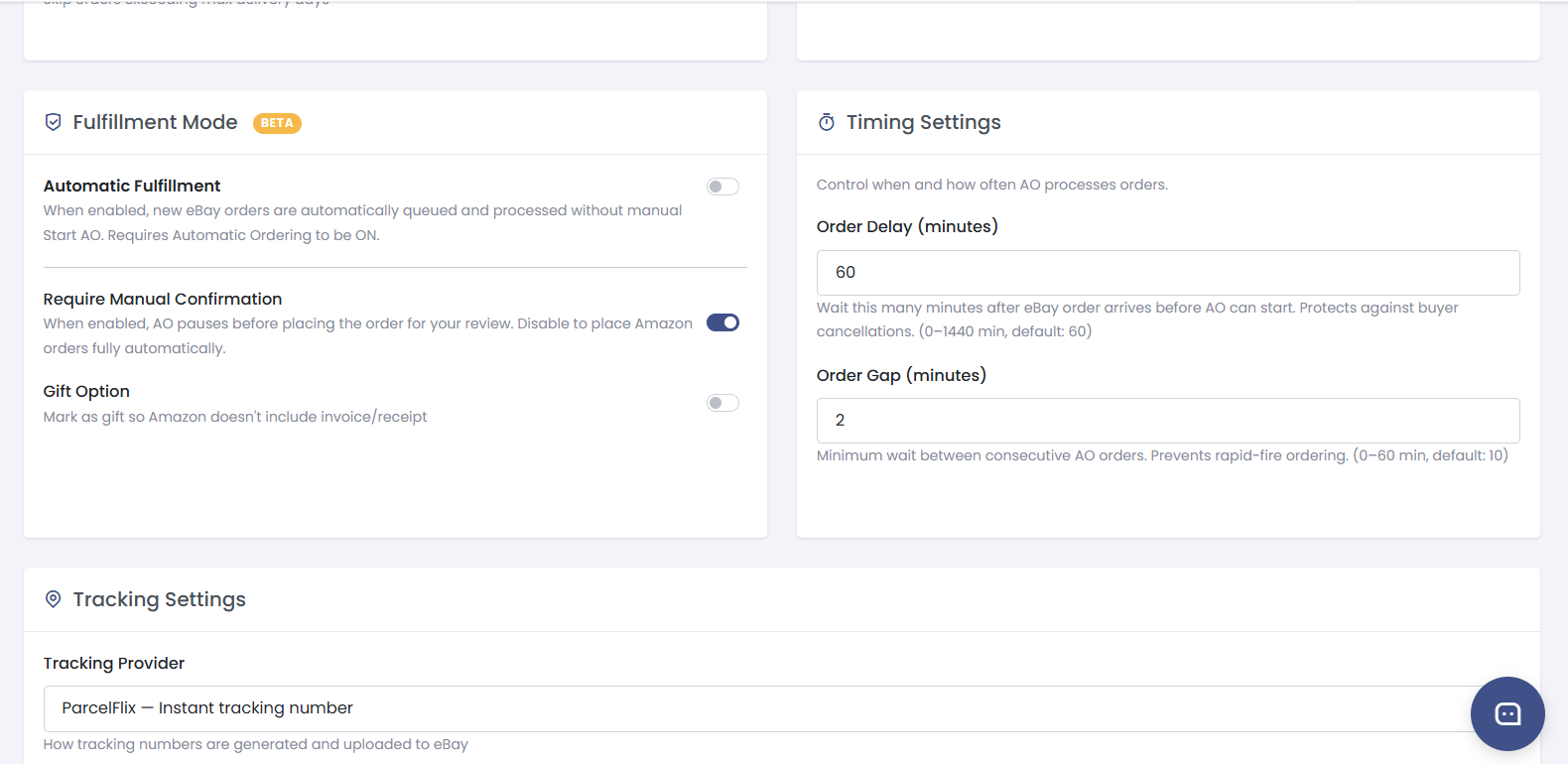 AO checkout in progress